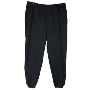 Mondetta Sweatpants Womens Large Gray Stretch‎ High-Rise Pull On Performance